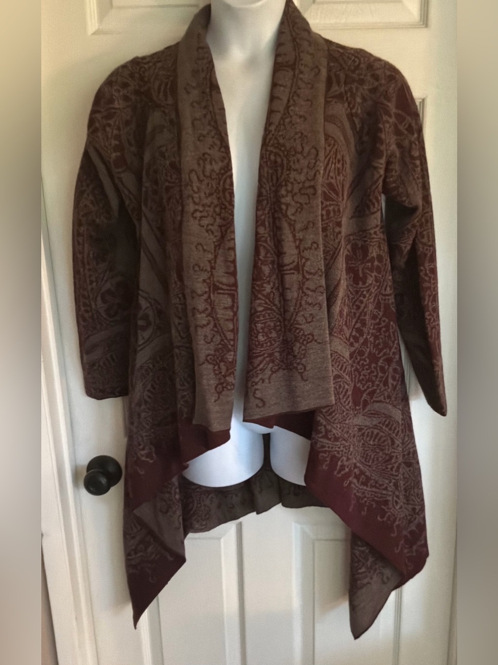 NWOT…PERUVIAN CONNECTION 100% wool Cardigan